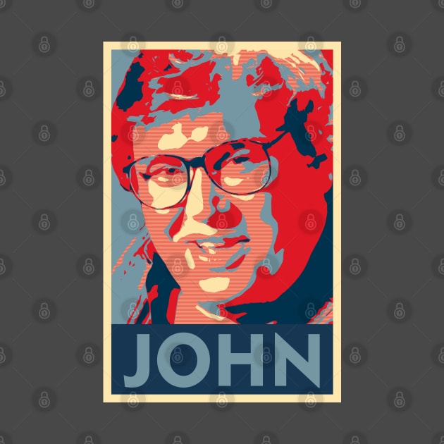 John Candy Glasses by Girladies Artshop