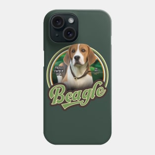 Beagle proud owner Phone Case