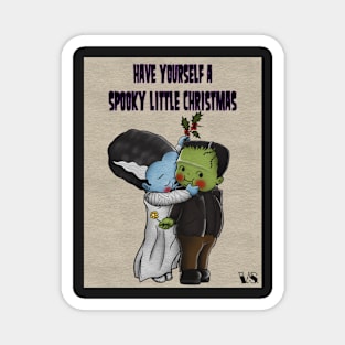 Frankenstein and Bride Magnet