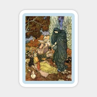 Angel of the Drink of Darkness - Edmund Dulac Magnet