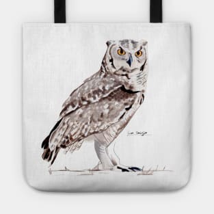 Spotted Eagle Owl Tote