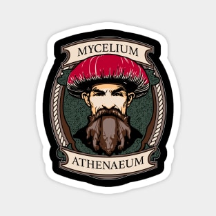 Mycelium Athenaeum Logo Magnet