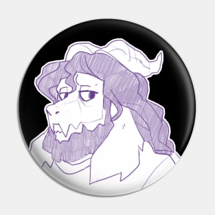 Swapfell Asgore Pin