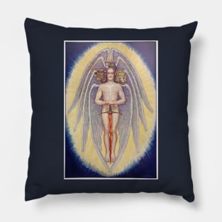 The Cherub of Ezekiel Pillow