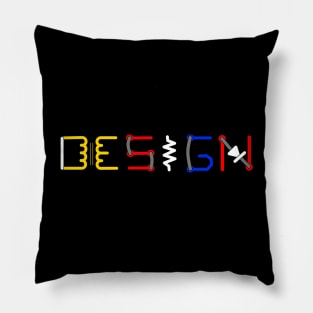 Design word done using components and layout Pillow