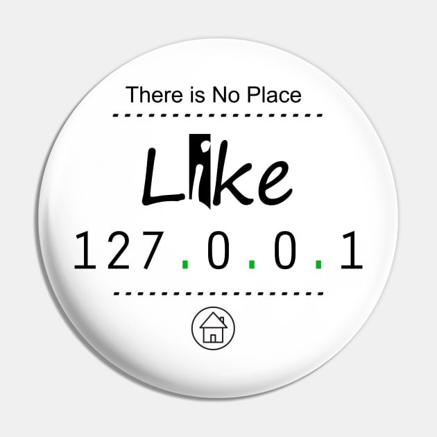 There is no Place like Home Pin by Horisondesignz