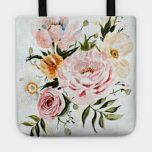 Loose Roses and Poppies Tote