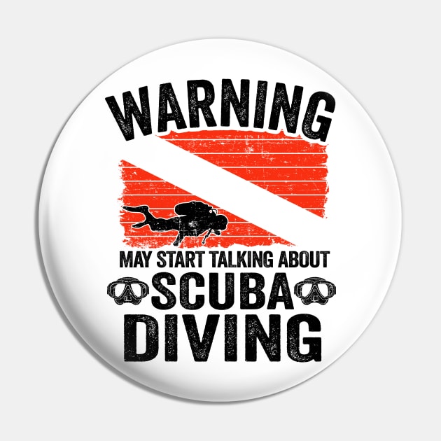 May Talk About Scuba Diving Diver Down Flag Divers Pin by Kuehni