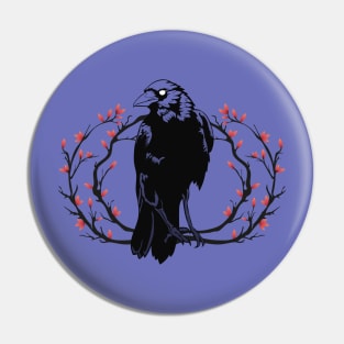 Cool Crow Pin