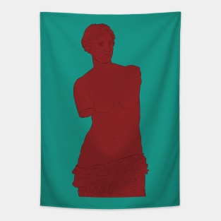 Aphrodite - Venus De Milo Tapestry