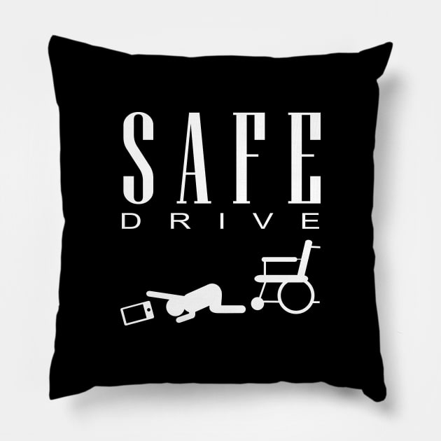 safe drive Pillow by osvaldoport76