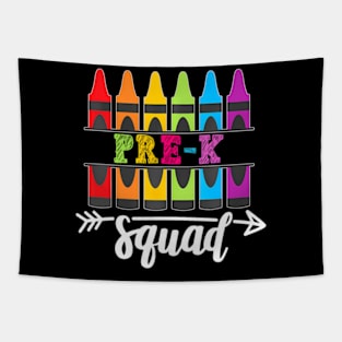 Team Pre K Squad Teacher Back To School 2023 Tapestry