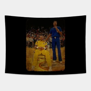 Kareem Abdul Jabbar and Julius Erving Tapestry