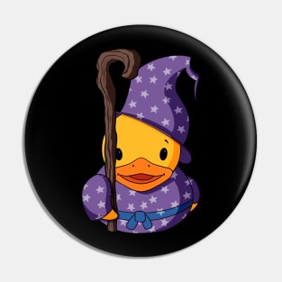 Wizard Rubber Duck Pin