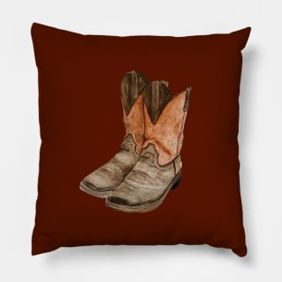 These boots are made for walking Pillow