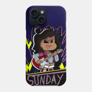 fnf Sunday graffiti Phone Case