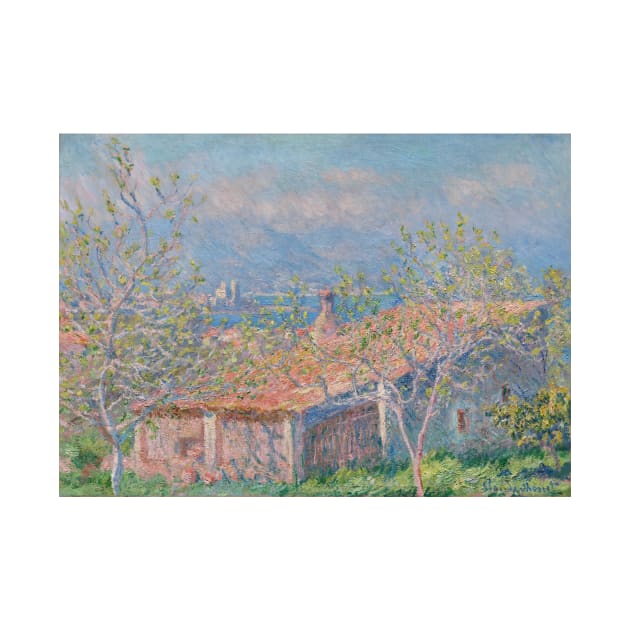 Gardener's House at Antibes by Claude Monet by Classic Art Stall