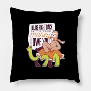 Funny Sloth Pillow