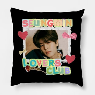 Seungmin Lovers Club SKZ Scrapbook Pillow