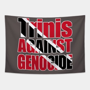 Trinis Against Genocide - Flag Colors - Double-sided Tapestry