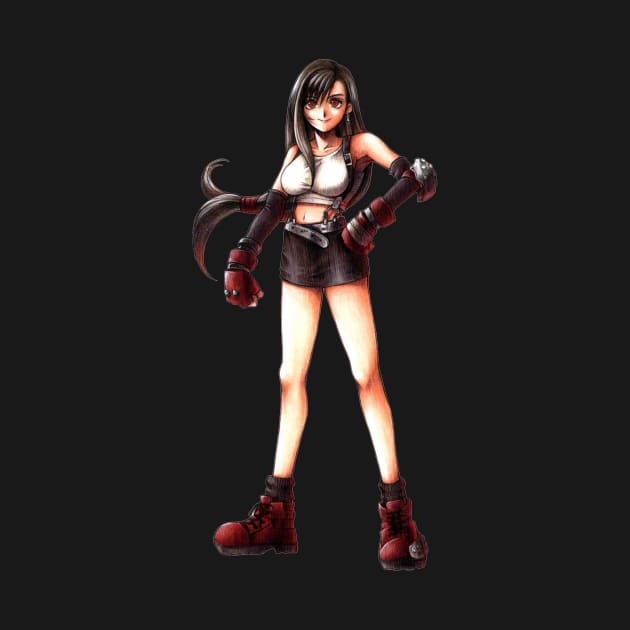 Final Fantasy VII - Tifa by thethirddriv3r