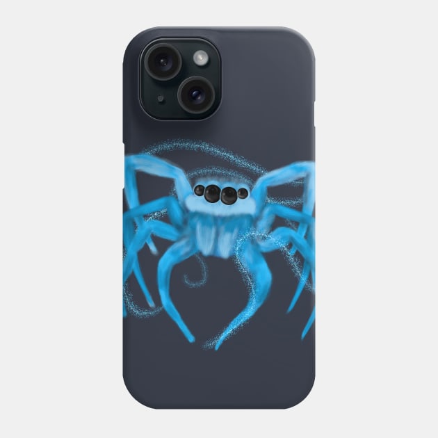 Magical Familiar Spider Phone Case by KataMartArt