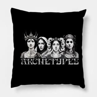 Archetypes - Queen, Shieldmaiden, Sorceress, Lover Pillow