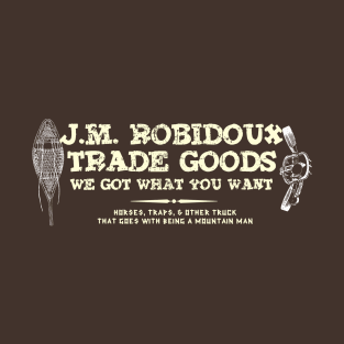 J.M. Robidoux sign from Jeremiah Johnson T-Shirt