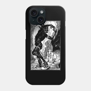 Dancing devil and the maiden Phone Case