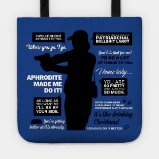 Nicole Haught Quotes - Wynonna Earp Tote