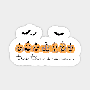 Tis The Season Halloween, Spooky Season, Halloween Design, Halloween Gift Magnet