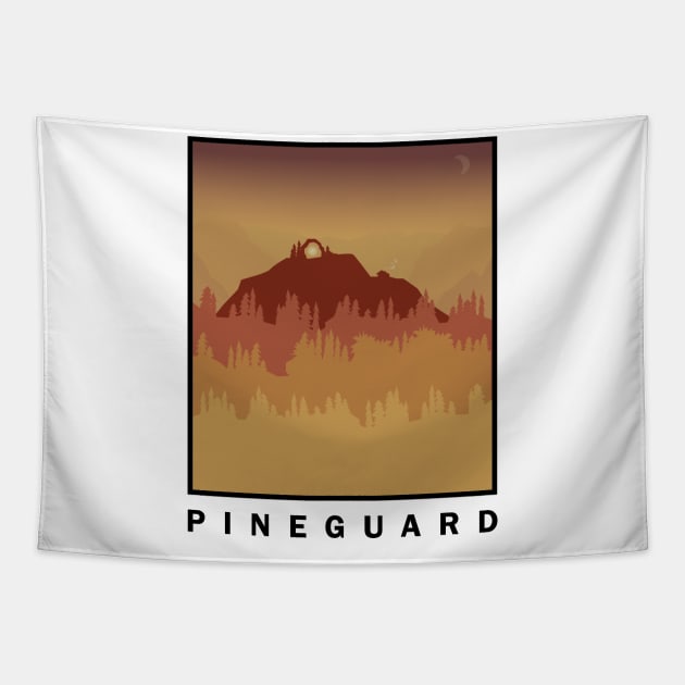 TAZ: Pineguard Tapestry by TheLonelyGoat