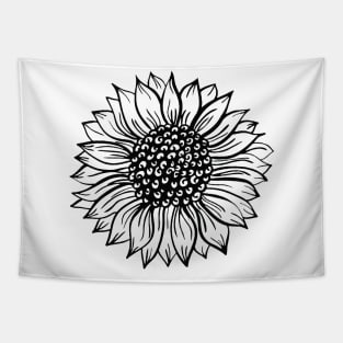 Funny Sunflower Hippie Shirts Sunflower Art Gift For Women Tapestry