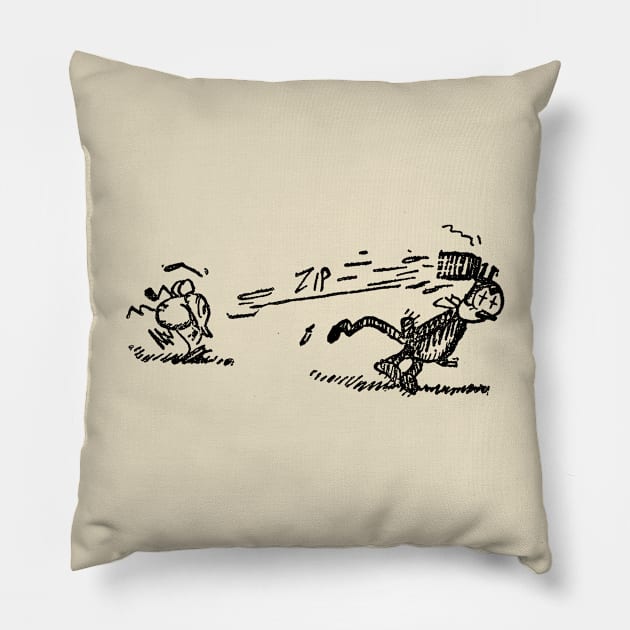 KRAZY KAT - 2.0 Pillow by ROBZILLA