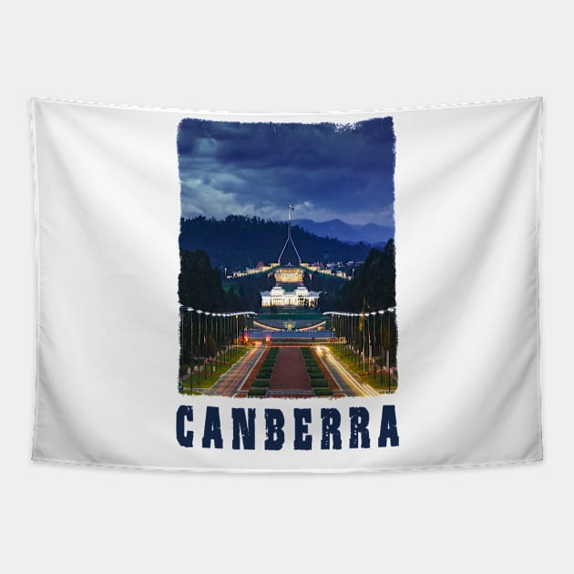 canberra Tapestry by teehood