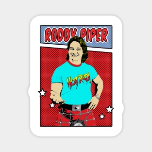 Roddy Piper Pop Art Comic Style Magnet