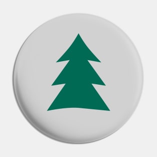 Green tree Pin