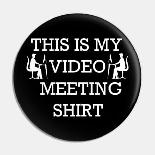 Home Office Video Meeting Pin