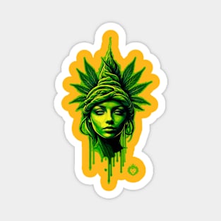 Mary Jane Weed Queen Magnet