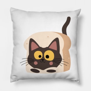 Cat Bread Pillow