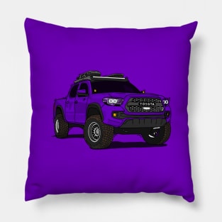 Toyota 4Runner Purple Pillow