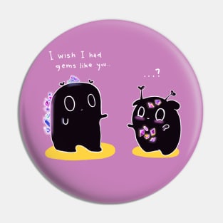 Gems Self image Pin