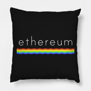 Ethereum Rainbow - ETH Pillow