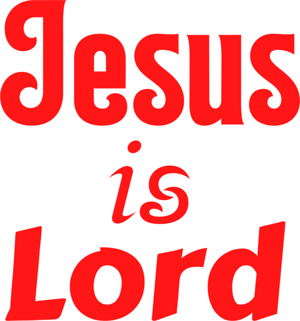 Jesus Is Lord Kids T-Shirt by Prayingwarrior