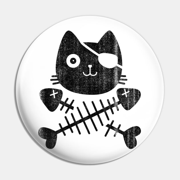 funny black cat Pin by teemarket