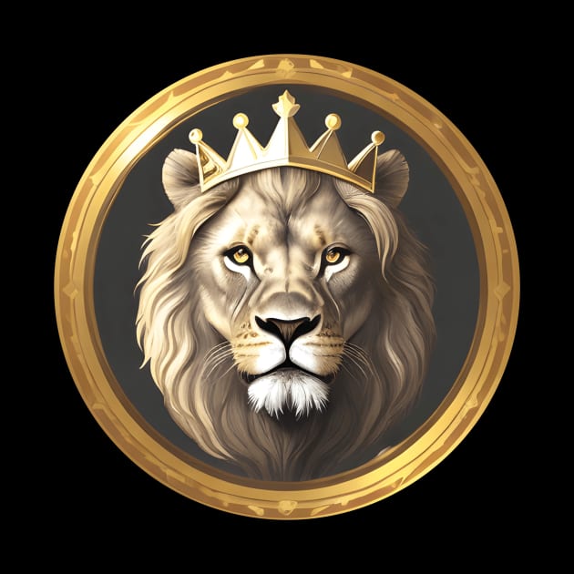 Regal Lion with Crown no.13 by Donperion