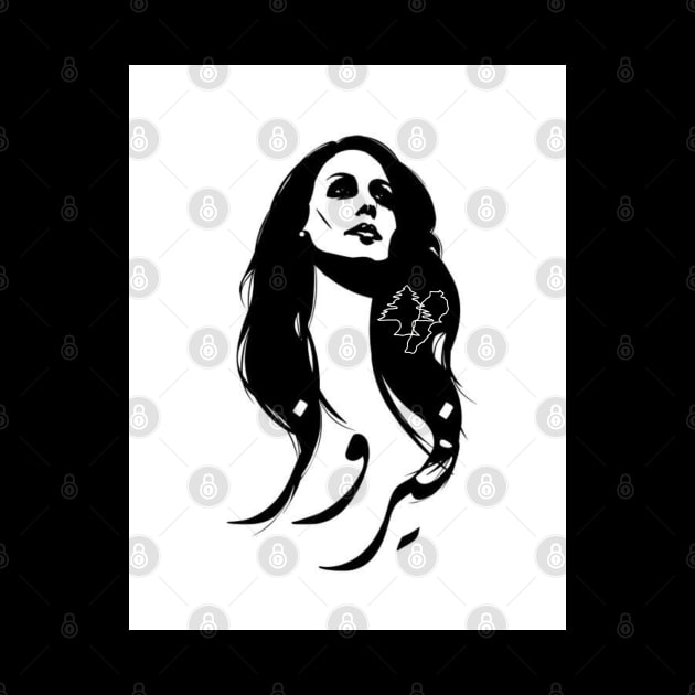 Fairuz Pop Art by Beirout