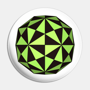 Gmtrx Seni Lawal Disdyakis triacontahedron Pin