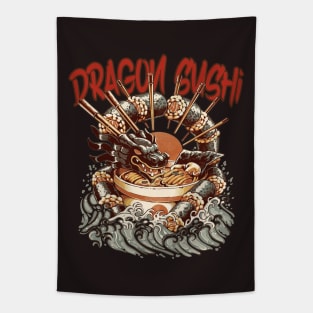 dragon sushi ramen Tapestry