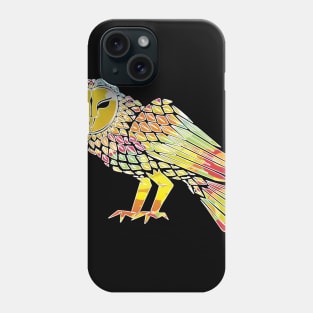 Great owl owl bird t-shirt Phone Case